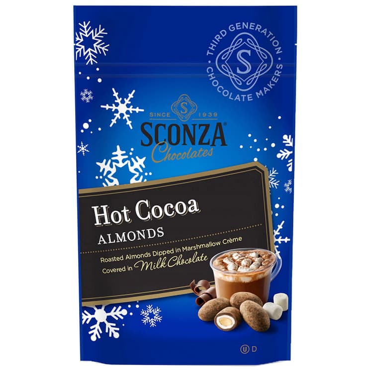 Sconza Chocolates Hot Cocoa Milk Chocolate Almonds