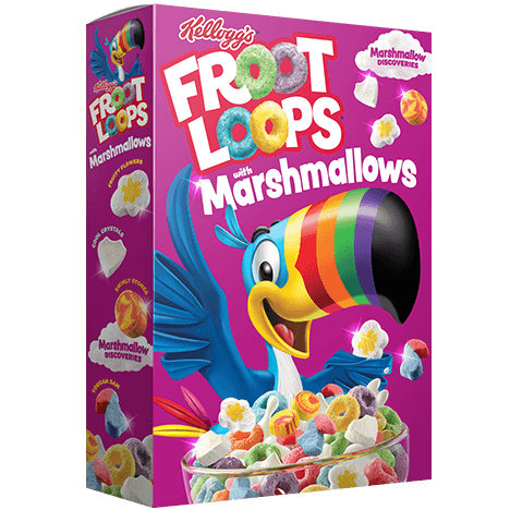 Kellogg'S Froot Loops With Marshmallows