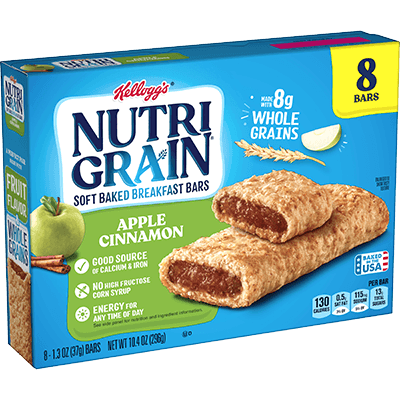 Is it GERD Friendly? Nutri-grain Soft Baked Apple Cinnamon Whole Grains Breakfast Bars