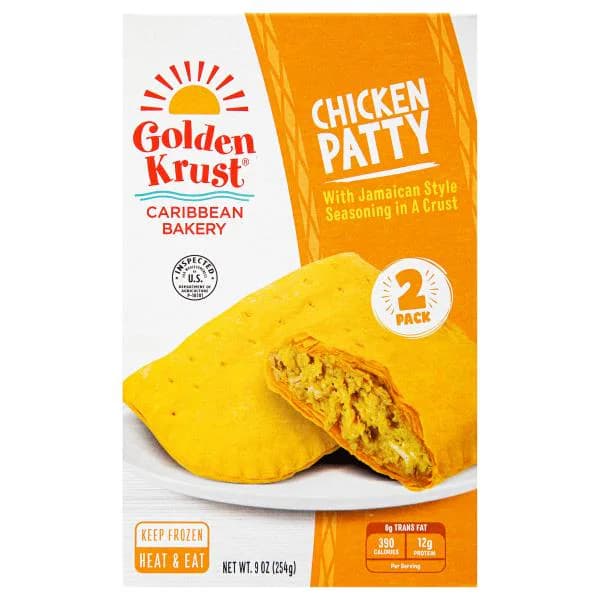 Golden Krust Chicken Patty Turnover