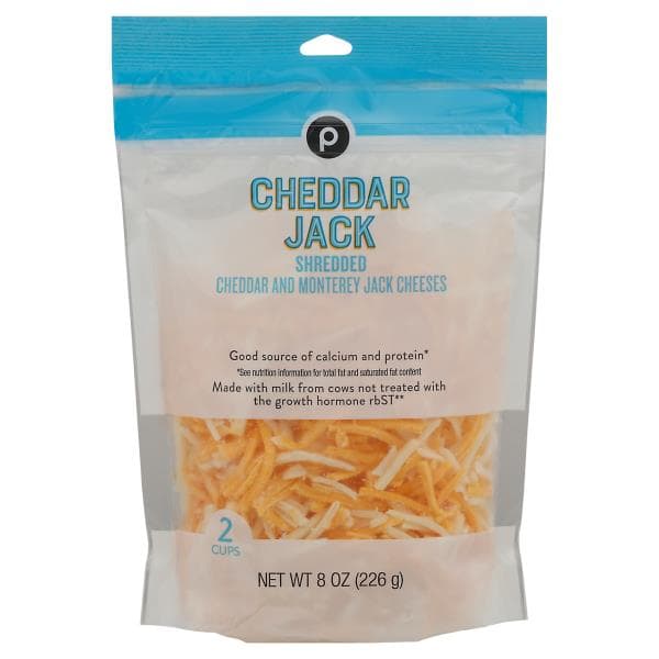 Publix Monterey Jack And Cheddar Shredded Cheese, Shredded Cheese