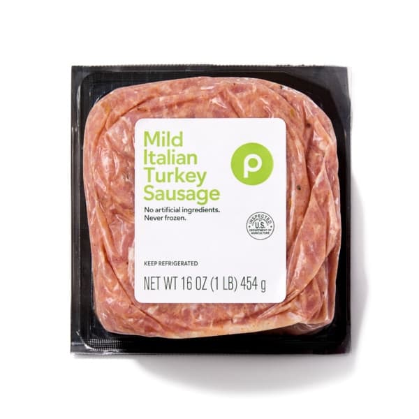 Publix Mild Turkey Italian Sausage, Bulk