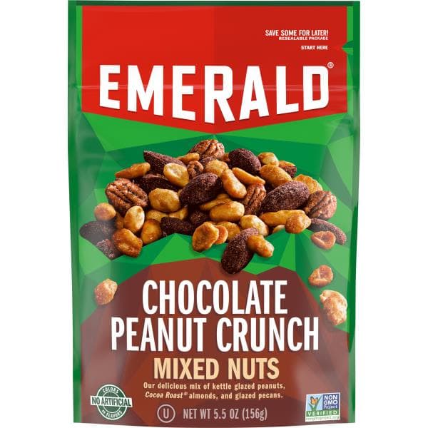 Emerald Chocolate Peanut Crunch Mixed Nuts