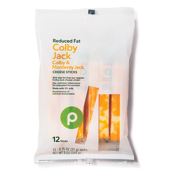 Publix Reduced Fat Colby Jack Cheese