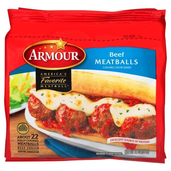 Armour Meatballs Beef