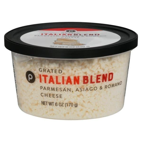 Publix Italian Blend Parmesan, Asiago, Romano, Grated Cheese