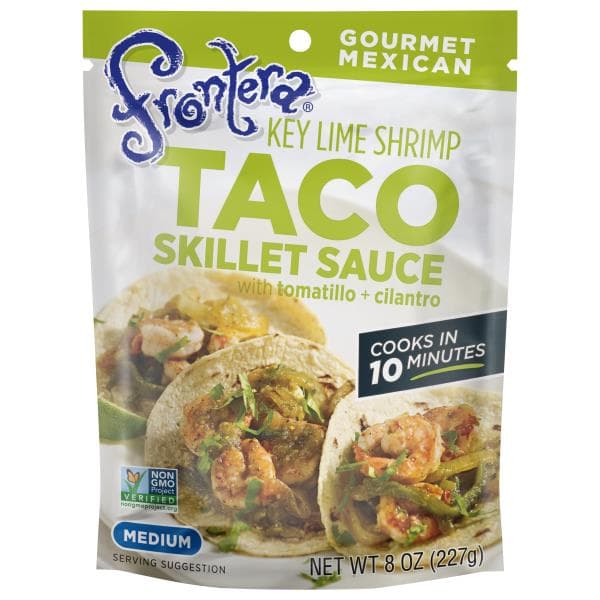 Frontera Sauce Skillet Taco Key Lime Cilantro Medium Pouch