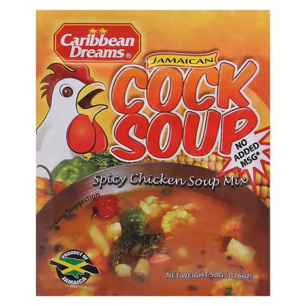 Caribbean Dreams Soup Mix, Spicy Chicken, Jamaican Cock Soup