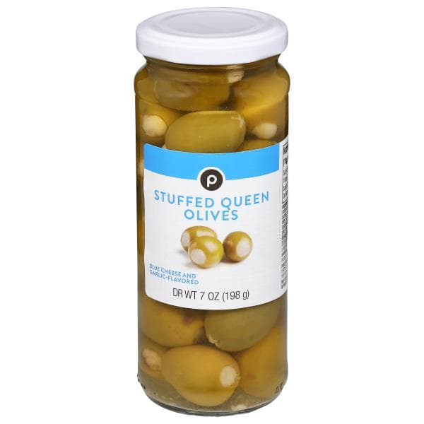 Publix Stuffed Queen Olives, Blue Cheese And Garlic-Flavored