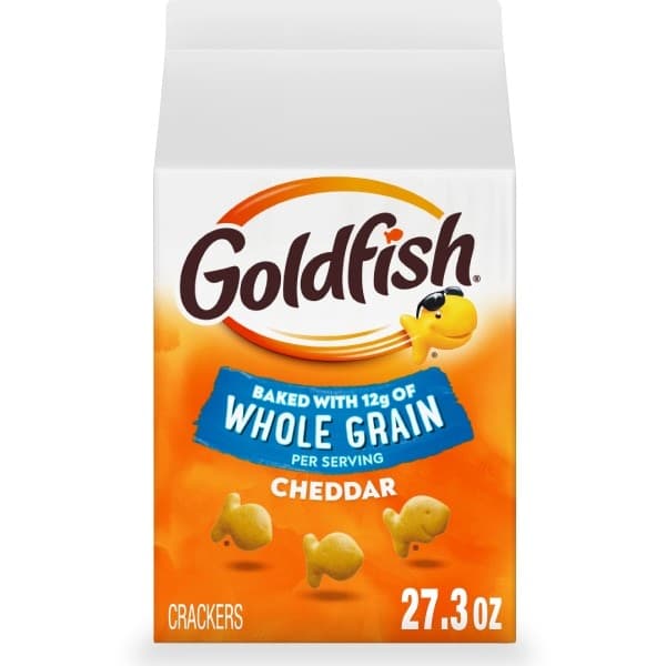 Pepperidge Farm Goldfish Baked With Whole Grain Cheddar Crackers