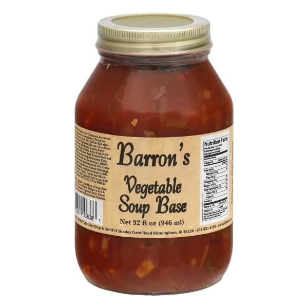 Barron'S Soup Base, Vegetable