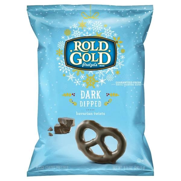 Rold Gold Pretzels, Dark Fudge Dipped Bavarian Twists