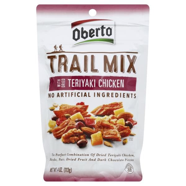 Oberto Trail Mix, With Dried Teriyaki Chicken