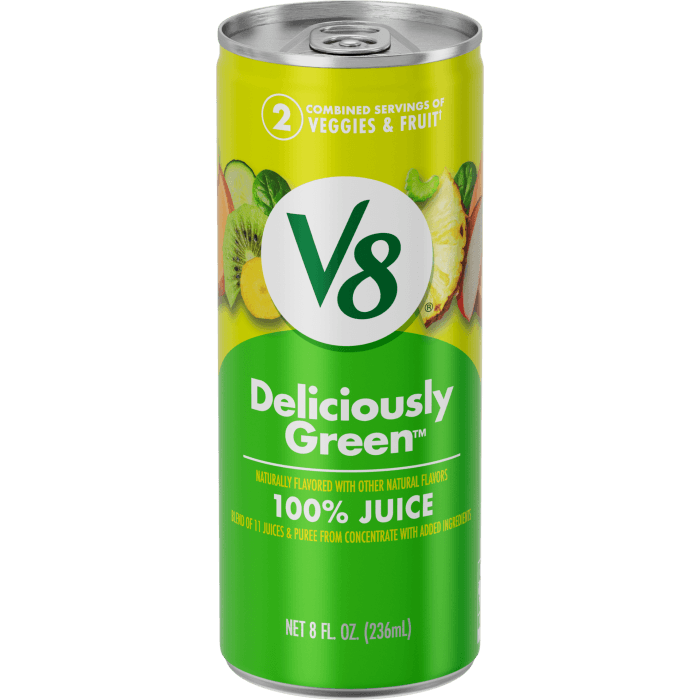 V8 Deliciously Green 100% Juice