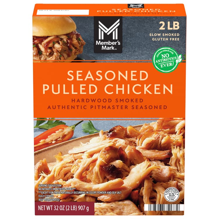 Member'S Mark Authentic Pitmaster Seasoned Pulled Chicken