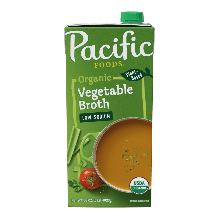 Pacific Foods Low Sodium Organic Vegetable Broth