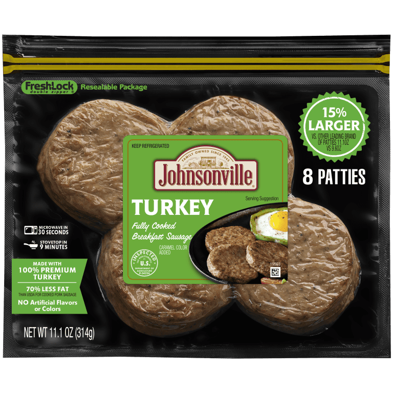 Is it Added Salt Free? Johnsonville Fully Cooked Turkey Patties