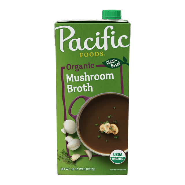 Is it Soy Free? Pacific Foods Organic Mushroom Broth