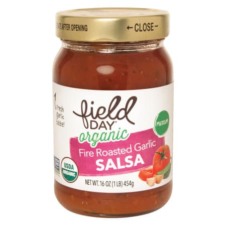 Field Day Organic Fire Roasted Garlic Salsa