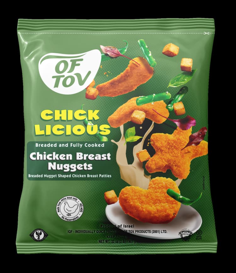 Of Tov Chick Licious Chicken Breast Nuggets