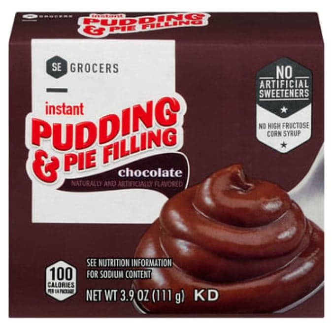 Se Grocers Instant Pudding & Pie Filling Chocolate
