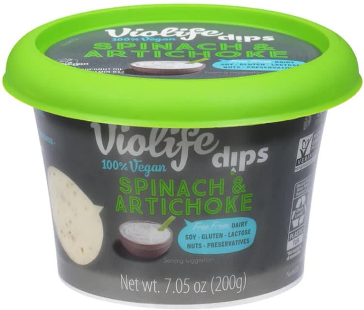 Violife Dips Spinach & Artichoke