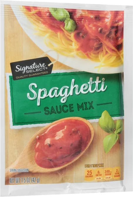 Signature Select Spaghetti Sauce Mix