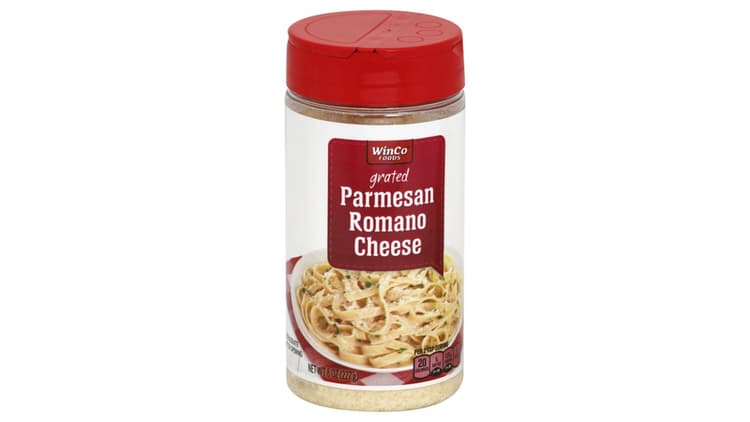 Winco Foods Grated Parmesan Romano Cheese