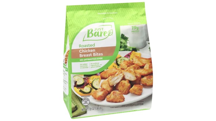 Just Bare Roasted Chicken Breast Bites