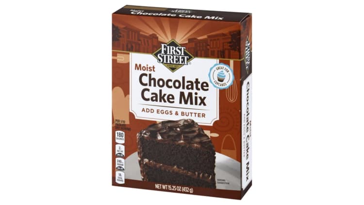First Street Moist Chocolate Cake Mix