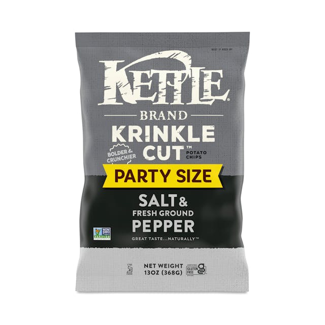 Is it Soy Free? Kettle Brand Salt And Pepper Krinkle Cut Potato Chips