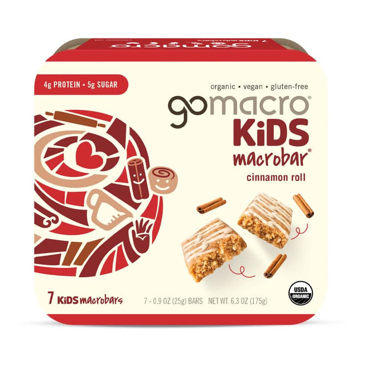 Gomacro Kids Cinnamon Roll Macrobars