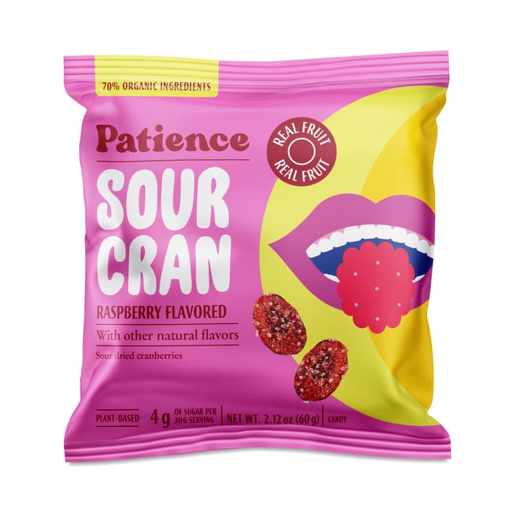 Patience Fruit & Co Sour Cran Raspberry Candy