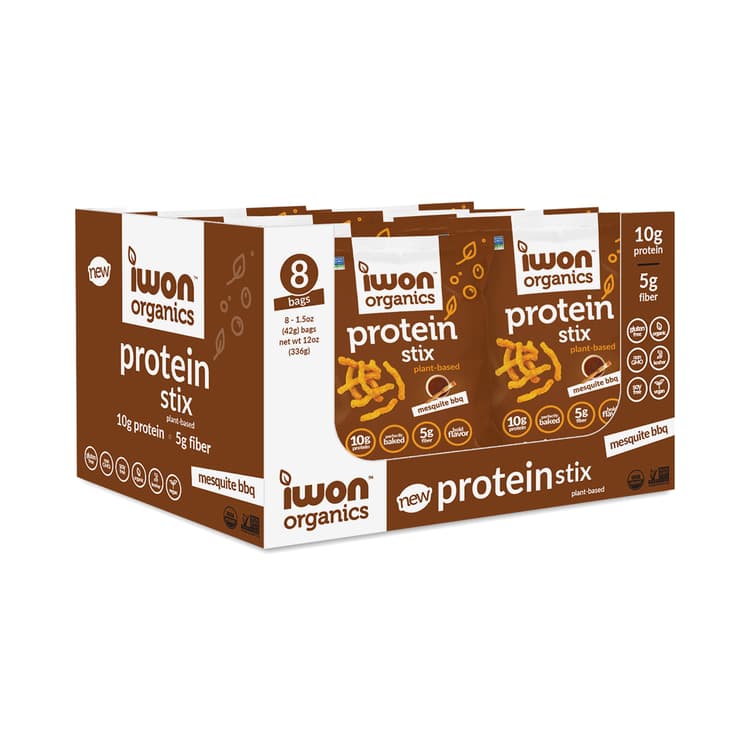 Organic Protein Stix, Mesquite Bbq