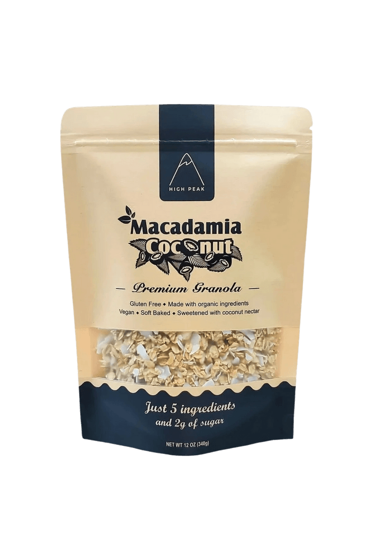 High Peak Macadamia Coconut Premium Granola