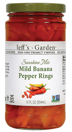 Sunshine Mix Mild Banana Pepper Rings