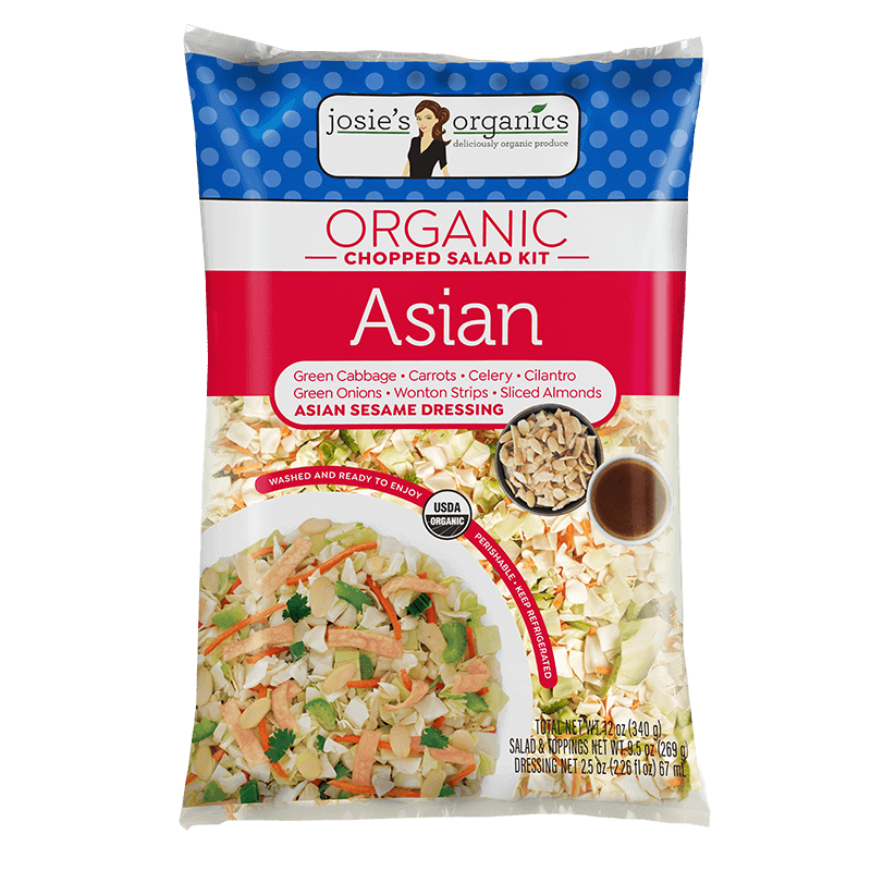 Josie'S Organics Organic Asian Chopped Salad Kit
