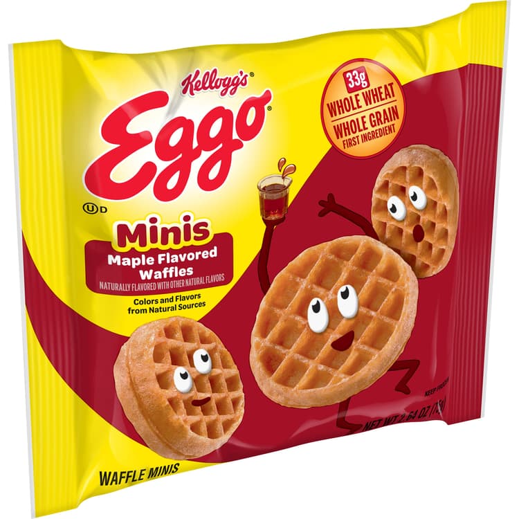 Kellogg'S Eggo Minis Maple Flavored Waffles