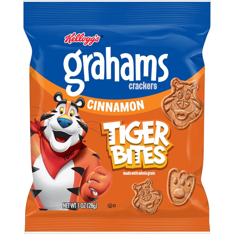 Kellogg'S Grahams Crackers Cinnamon Tiger Bites