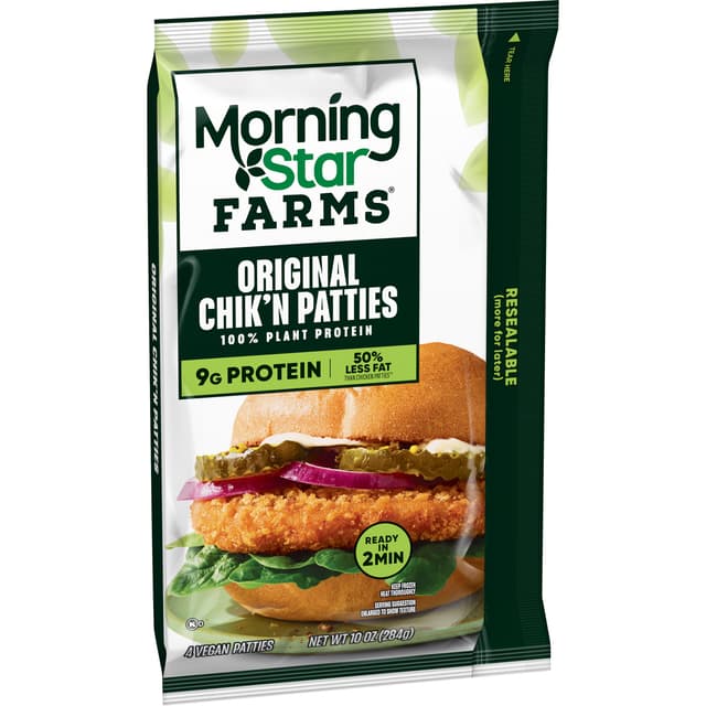 Is it Low Residue Friendly? Morningstar Farms Veggie Original Chik Patties