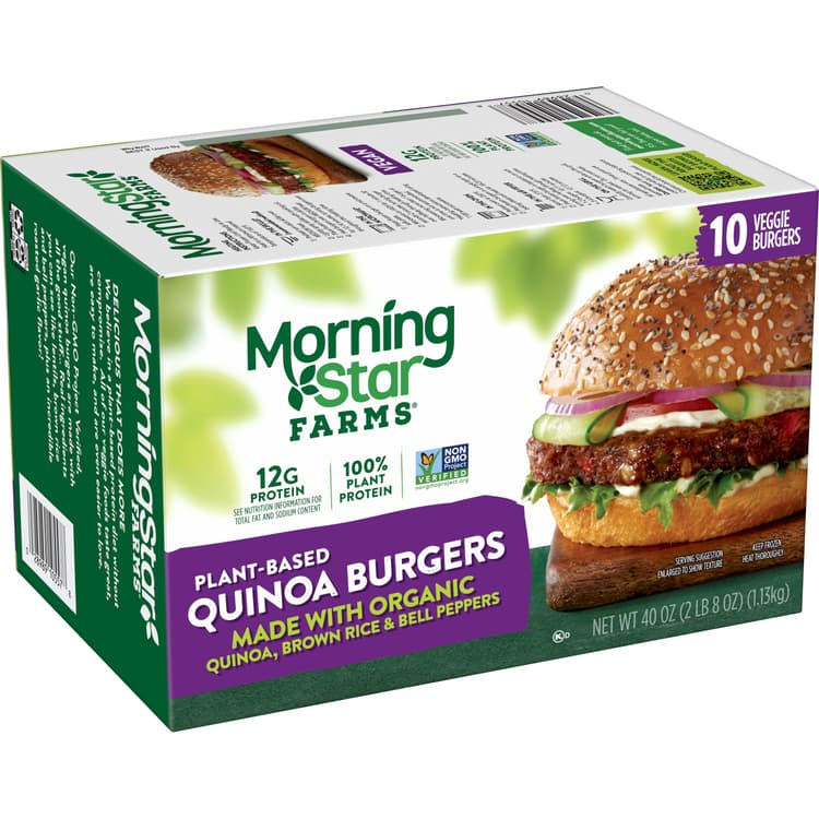 Morningstar Farms Plant-Based Quinoa Burger