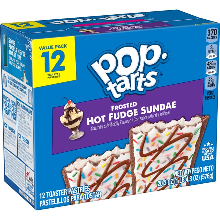 Pop-Tarts Frosted Hot Fudge Sundae Pastries