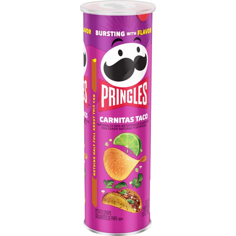 Pringles Carnitas Taco Potato Crisps