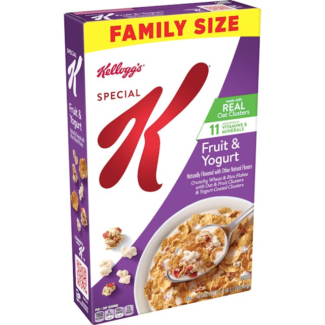 Is it Fish Free? Special K Breakfast Cereal Made With Real Oat Clusters Fruit And Yogurt