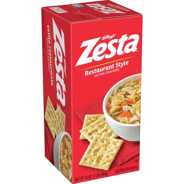 Is it Peanut Free? Kellogg's Zesta Saltine Crackers, Soup Crackers, Original