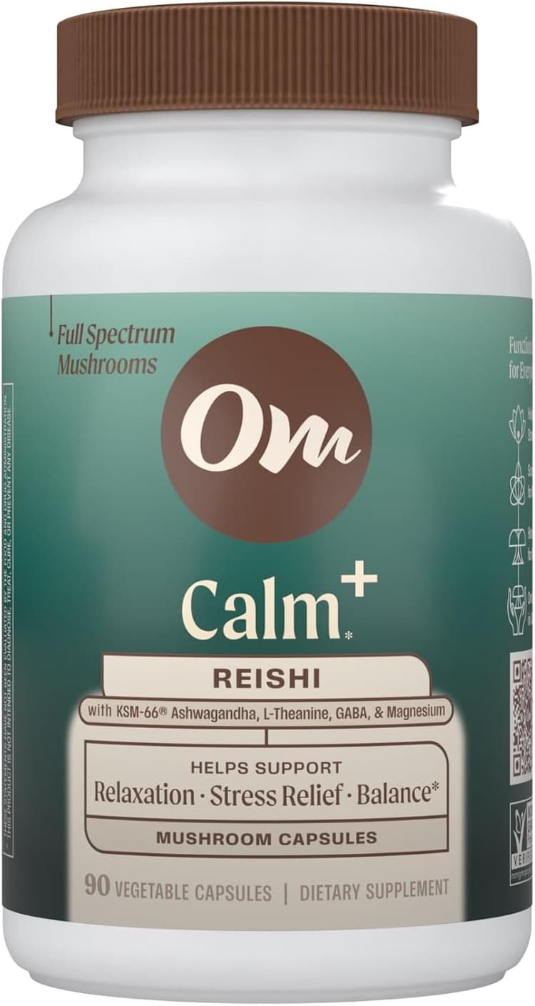 Om Gently Zen Mushroom Superfood, Capsules