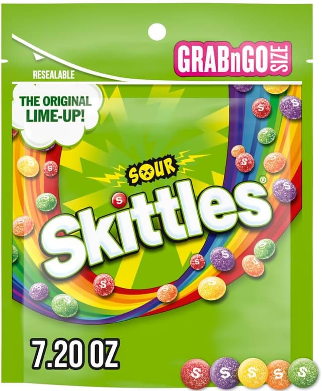 Is it Nightshade Free? Skittles Sour Chewy Candy Grab N Go