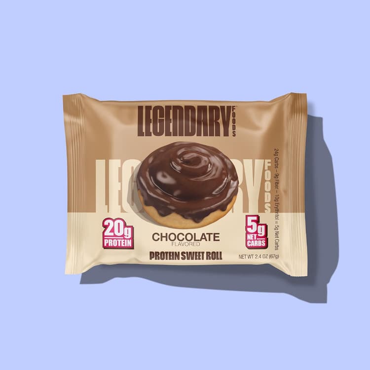 Legendary Foods Chocolate Flavored Protein Sweet Roll