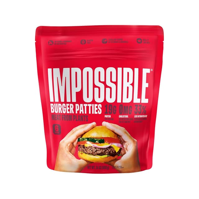 Is it Whole 30? Impossible Burger Patties Made From Plants