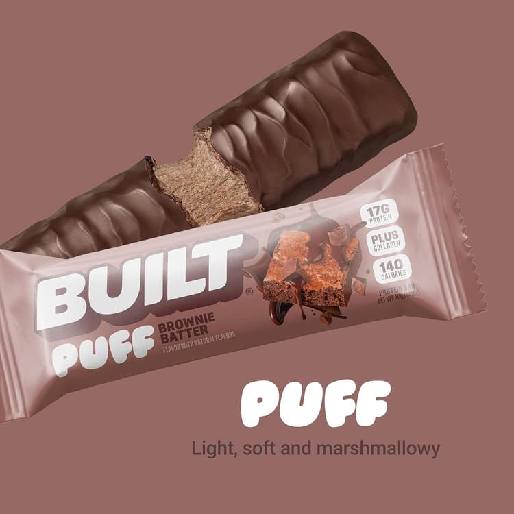 Built Puffs Brownie Batter Protein Bar